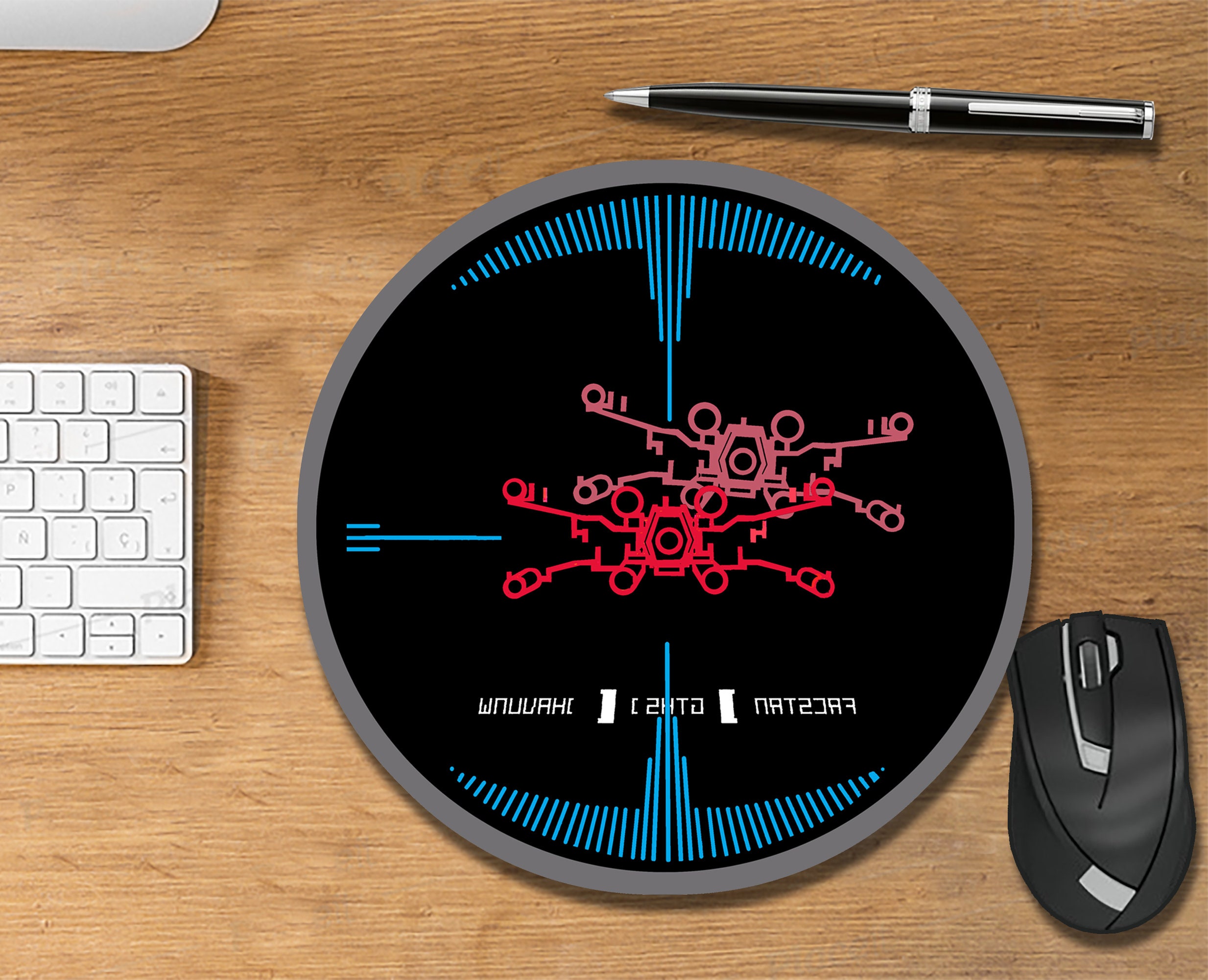 Tie-fighter Targeting Computer Mouse Pad Mousemat-x-wing Fighter - Etsy