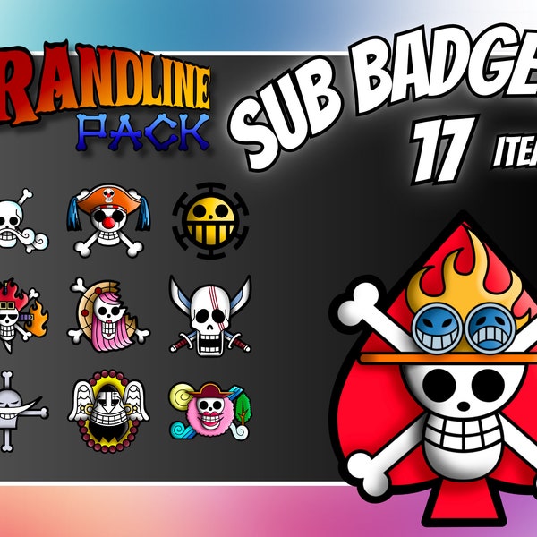 Sub Badges GRANDLINE PACK