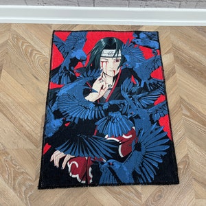 Anime Rug, Manga Rug, Japanese Rug, Modern Rugs, Bath Rug, Pet Friendly Rug, Area Rug, Wall Hanging Rug, Gift For The Home, Loft Rug,