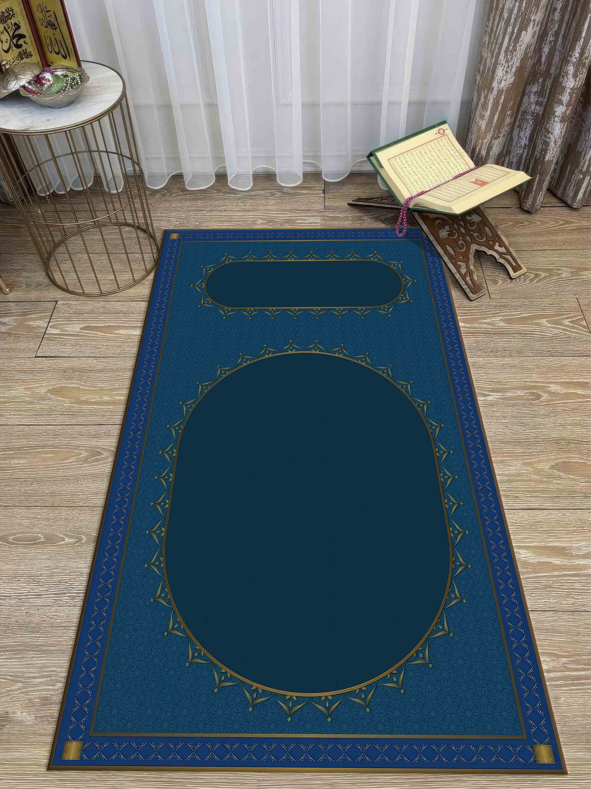 Blue Prayer Rugs, Elegant Design Rugs, Blue Prayer, Modern Rugs, Custom ...