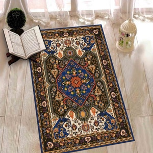 Prayer Rug, Worship Rug, Religious Rug, Modern Rug, Gift For Him, Mosque Accessories, Easy To Clean Rug, Personalized Rug, Spiritual Rug,