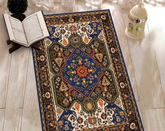 Prayer Rug, Worship Rug, Religious Rug, Modern Rug, Gift For Him, Mosque Accessories, Easy To Clean Rug, Personalized Rug, Spiritual Rug,