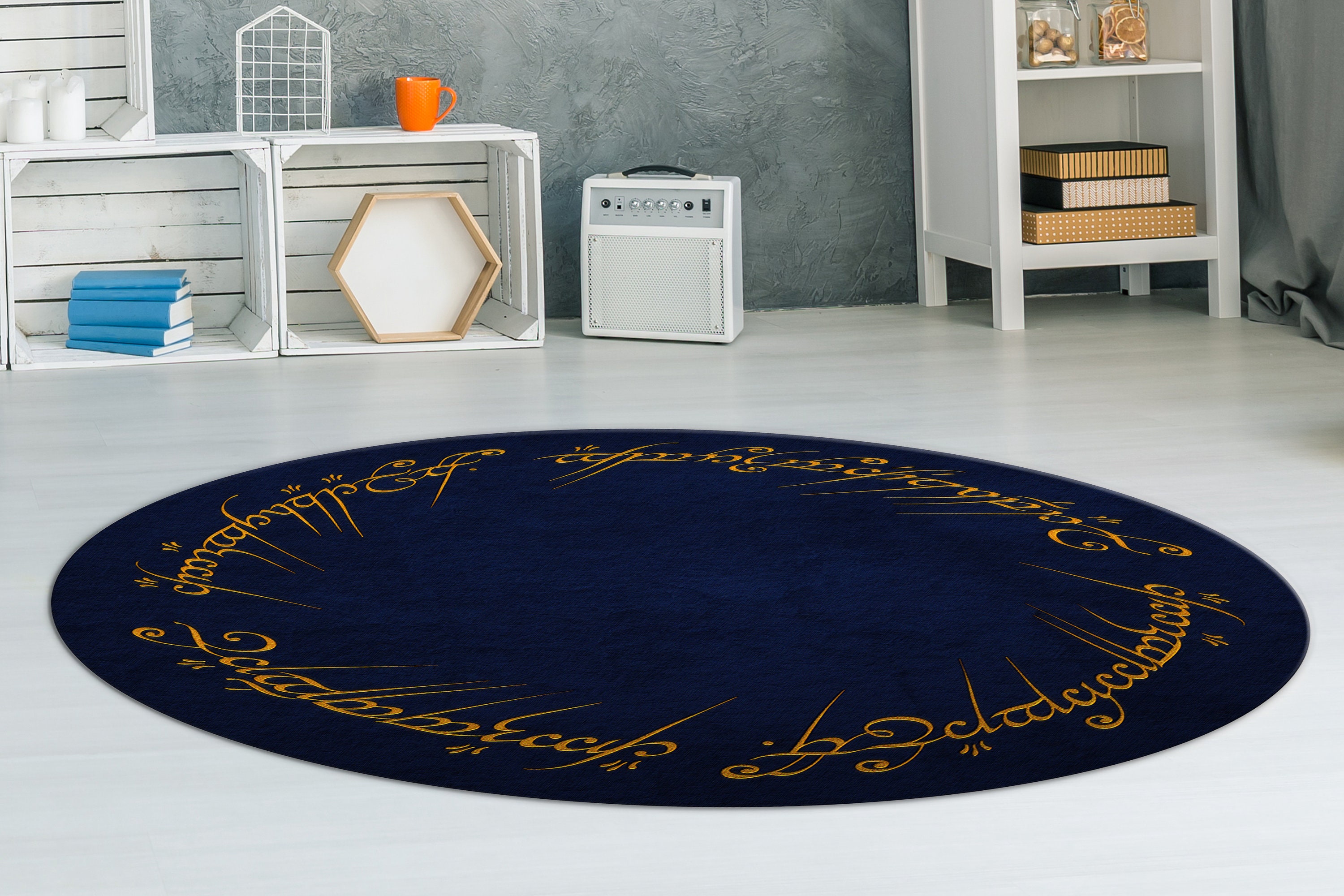 Lord of the Rings Rugs Round Rugs Best Movie Rugs Modern - Etsy