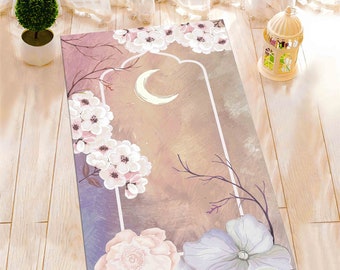 Prayer Rug, Spiritual Rug, Moun Rug, Muslim Home Rug, Islamic Rug, Worship Rug, Easy To Clean Rug, Religious Rug, Gift For Him, Prayer Mat,