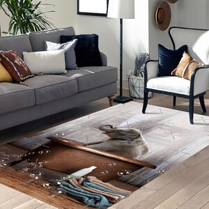 Cute Elephant Rug, Elephant Bathroom Rug, Elephant Rug, Animal Rug, Stair Rug, 3D Printeds Rug, Popular Rug, Step Rug, Cool Rug, Bath Decor, image 4