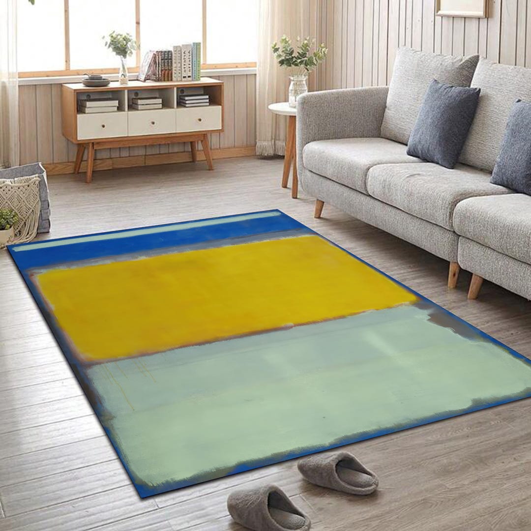 Mark Rothko Rugs, Yellow Rugs, Blue Rugs, Reproduction Rugs, Salon Rug ...