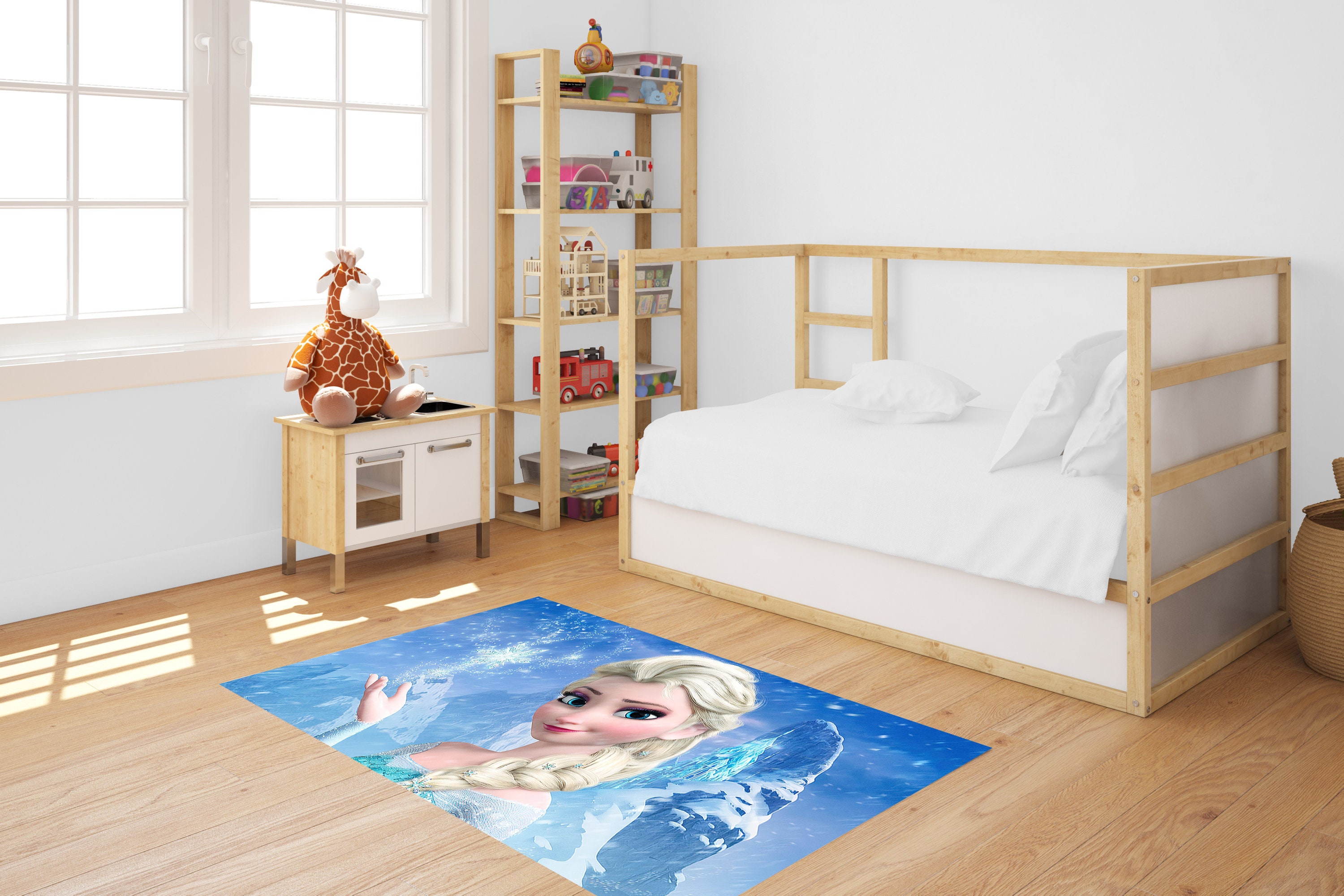 Discover Elsa Rug, Children Room Rug, Frozen Queen Rug, Kids Rug, Outdoor Rug, Pattern Rug, Bath Rug, Gift For Her, Entry Rug, Area Rug, Thick Rug,