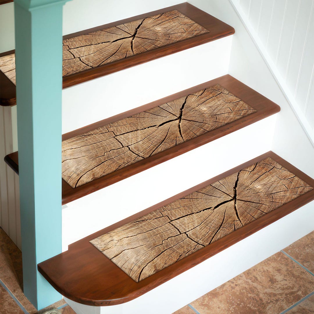 Tree Ring Rug, Wood Rug, Brown Step Rugs, Landscape Rugs, Customs Rug ...