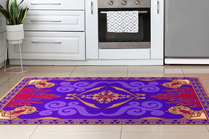 Aladdin's And Flying Carpet Rugs, Flying Carpet Rug, Aladdin's Rug, Modern Rug, Soft Rug, Bath Rug, Saloon Rug, Indoor Rug, Gift For Her, image 7