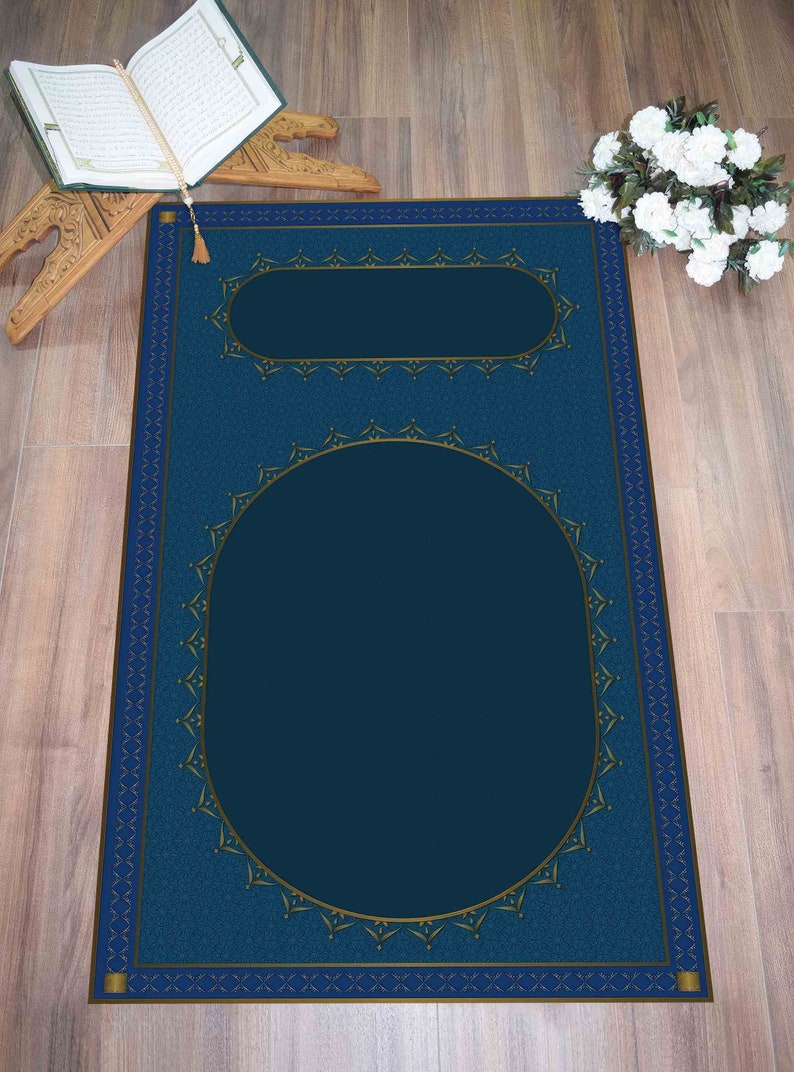 Blue Prayer Rugs, Elegant Design Rugs, Blue Prayer, Modern Rugs, Custom ...