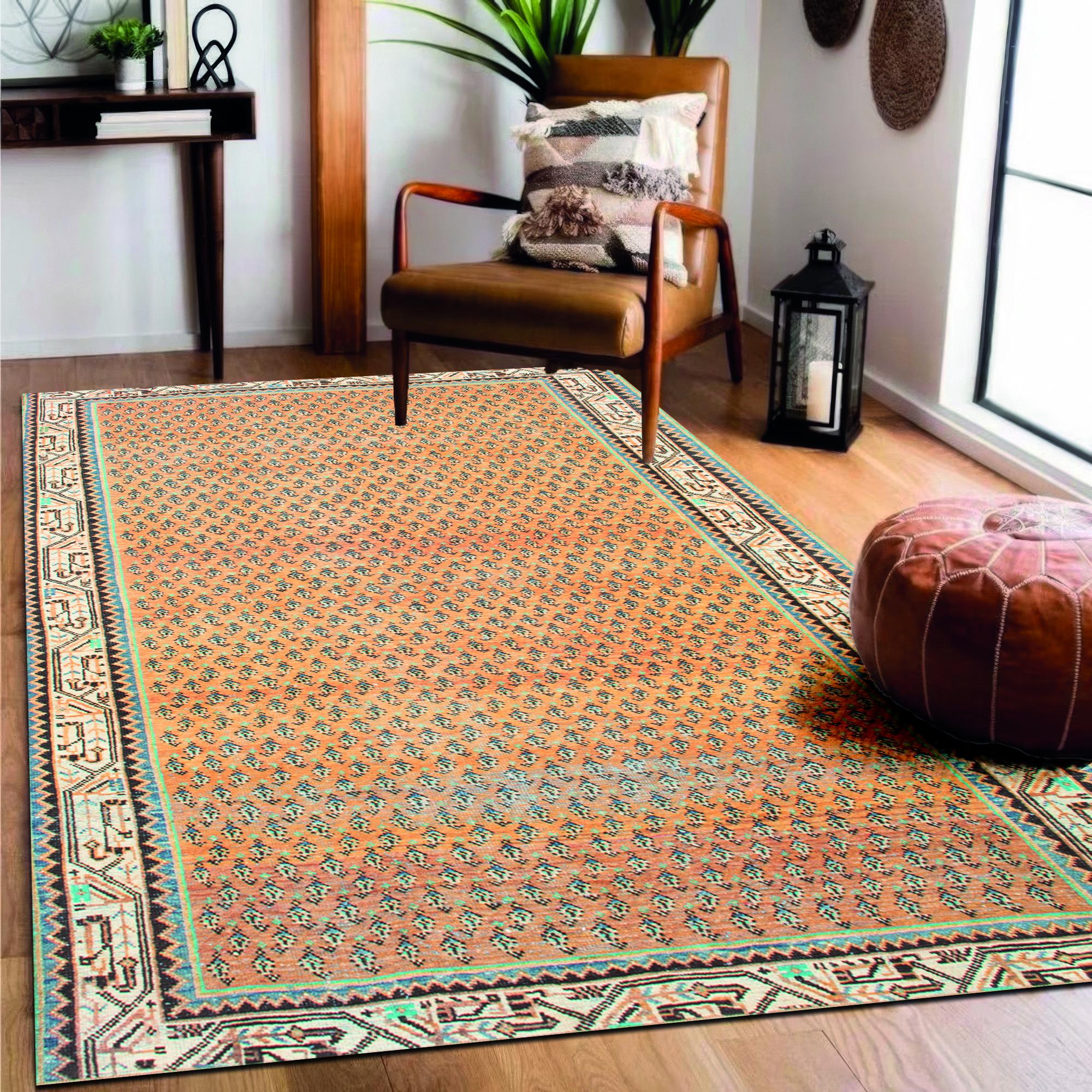Türkish Vintage Rug Rug, Vintage Stayle Rug, Turkish Handmade Rug