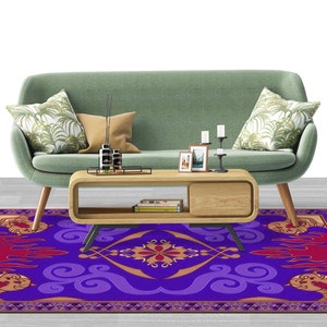 Aladdin's And Flying Carpet Rugs, Flying Carpet Rug, Aladdin's Rug, Modern Rug, Soft Rug, Bath Rug, Saloon Rug, Indoor Rug, Gift For Her, image 5