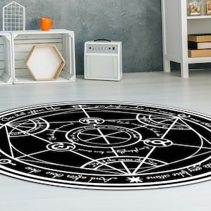 FMA Transmutation Rugs, Full Metal Transmutation Rugs, FMA Rugs, Modern Rugs, Entry Rug, Living Room Rug, Easy To Clean Rug, Salon Rug, image 8