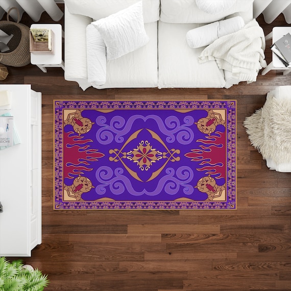 Aladdin's And Flying Carpet Rugs, Flying Carpet Rug, Aladdin's Rug, Modern Rug, Soft Rug, Bath Rug, Saloon Rug, Indoor Rug, Gift For Her,