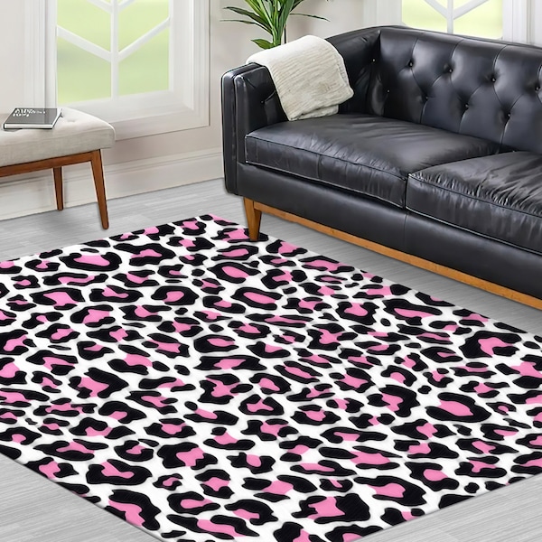 Leopard Rugs - Etsy