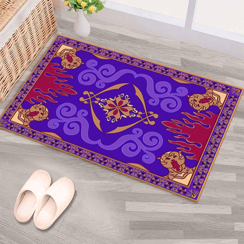 Aladdin's And Flying Carpet Rugs, Flying Carpet Rug, Aladdin's Rug, Modern Rug, Soft Rug, Bath Rug, Saloon Rug, Indoor Rug, Gift For Her, image 9