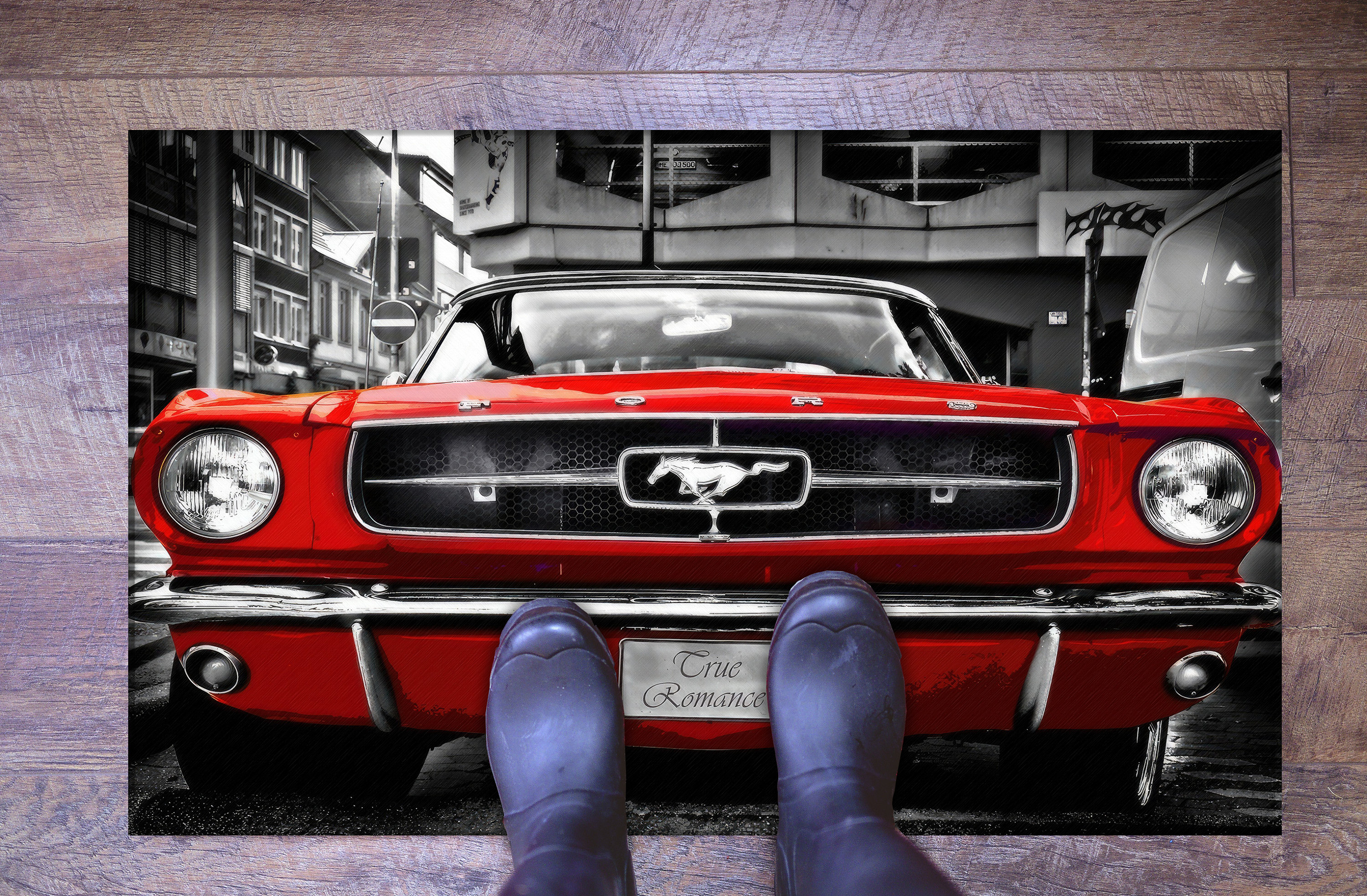 アメ車　フォード ラグ フォード マスタング シェルビー ラグ、フォード マスタング ラグ、男