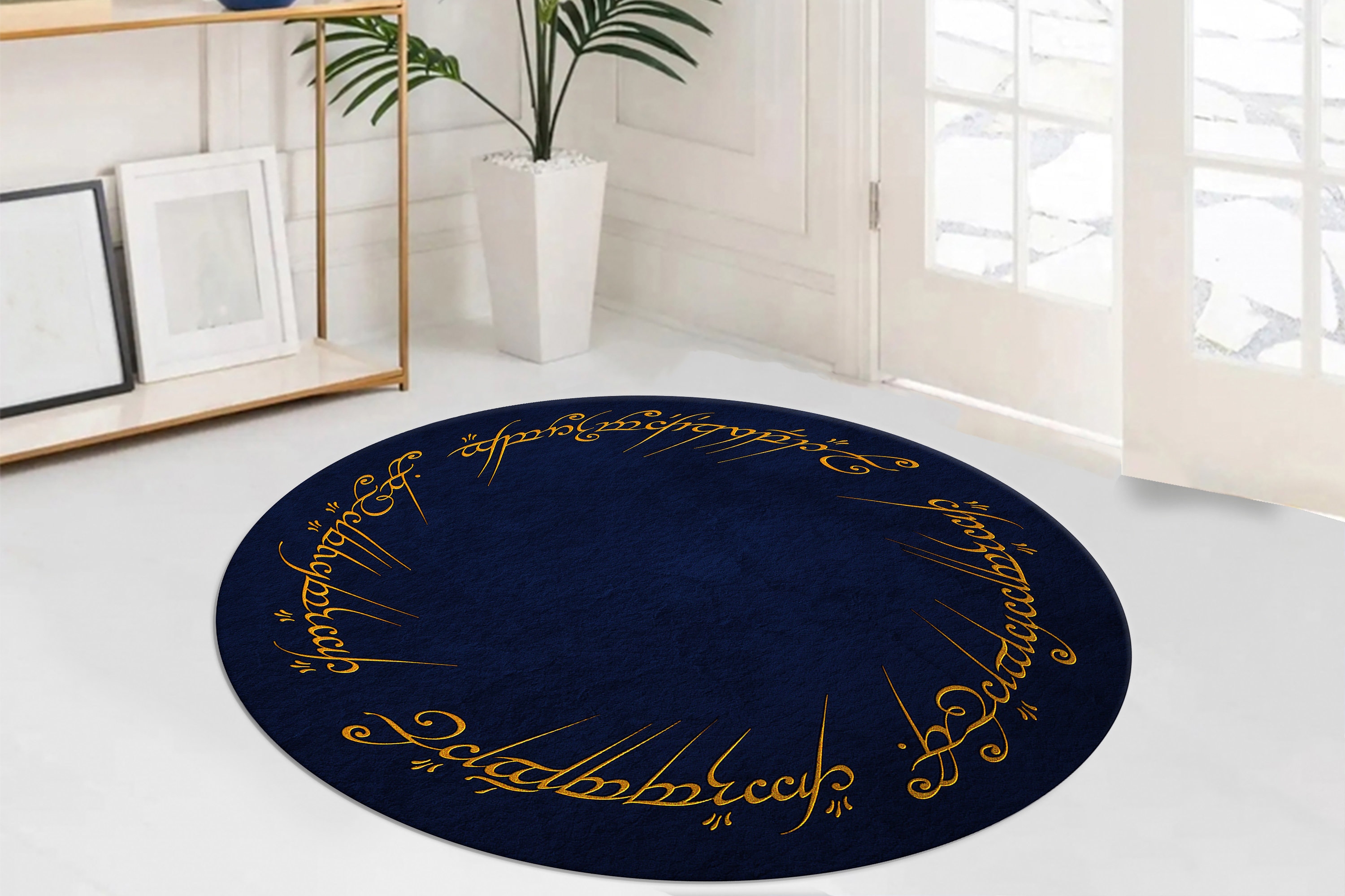 Lord of the Rings Rugs Round Rugs Best Movie Rugs Modern - Etsy