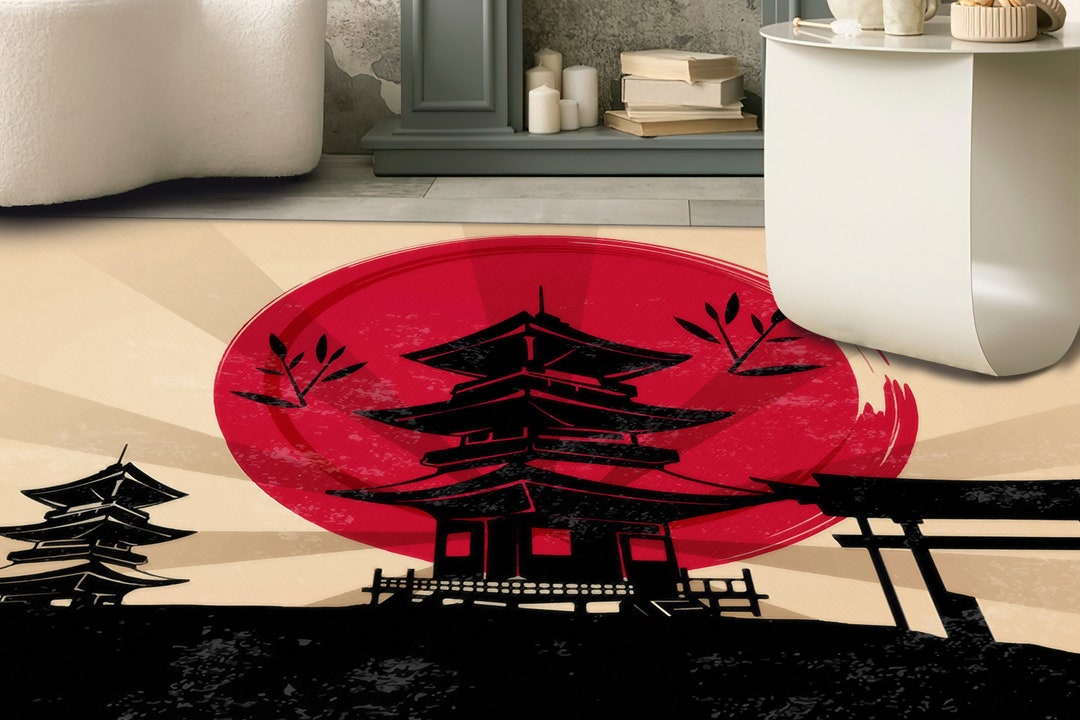 Japanese Rug, Ethnic Rug, Japan Rug, Modern Rugs, Stair Rug, Area Rug