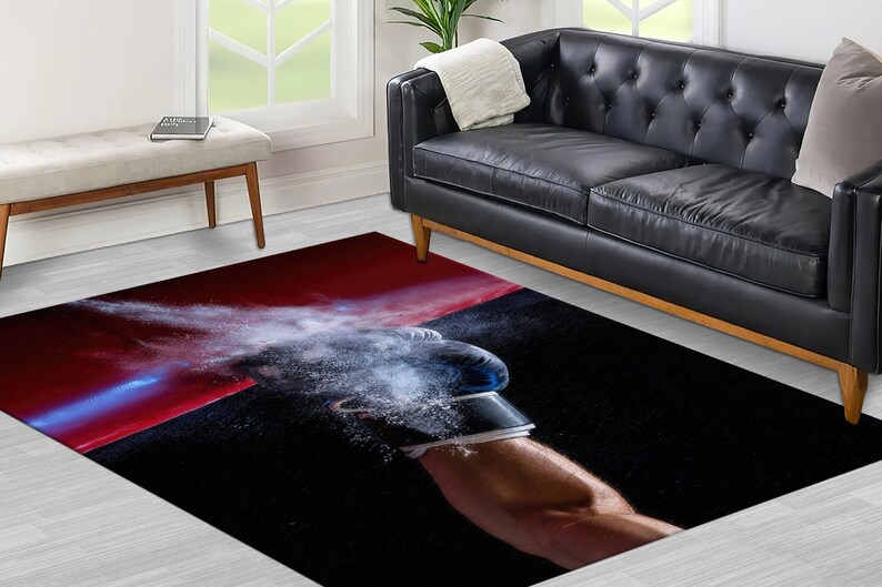 Boxing Rug, Boxer Rug, Boxing Gloves Rug, Motivation Rug, Popular Rug ...