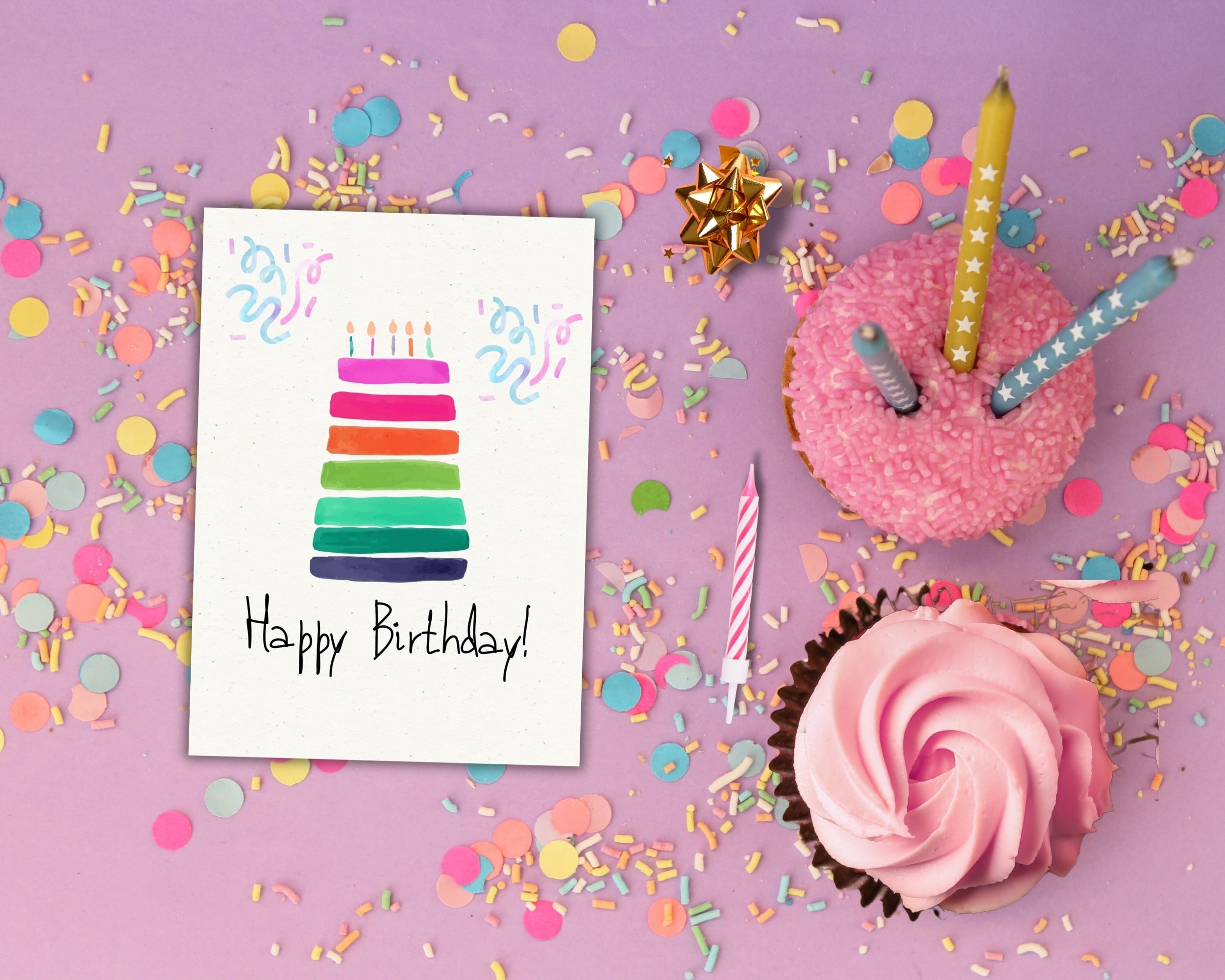 Printable Birthday Card, Personalized Birthday Card, Downloadable ...