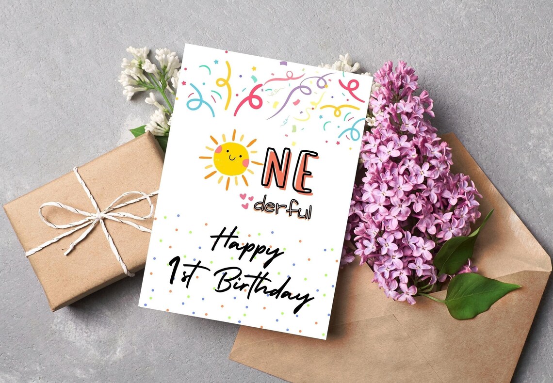 Printable Birthday Card for Kids Phone Birthday Card 1 St - Etsy