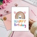 Printable Birthday Card for Kids, Phone Birthday Card,1 St Birthday ...