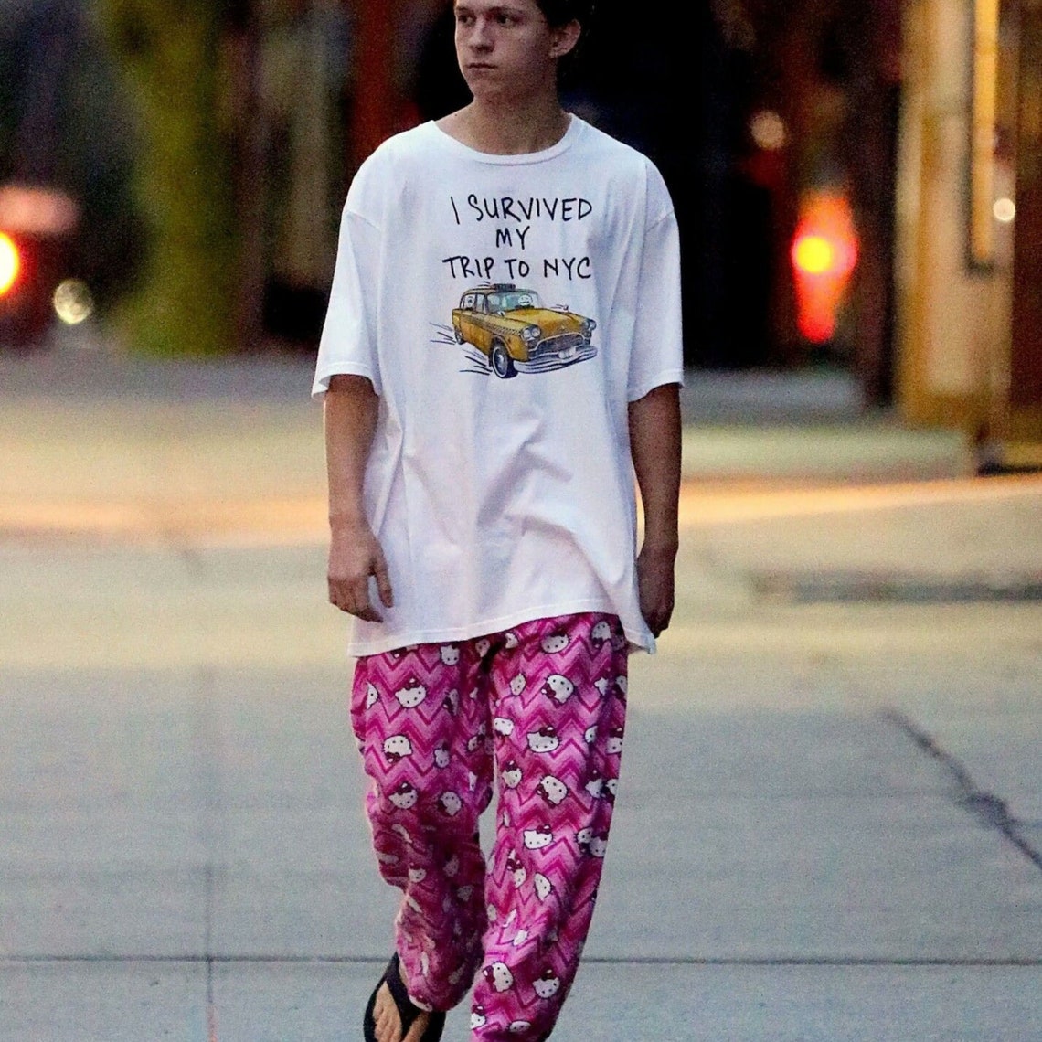 Tom Holland Hello Kitty Pajama Setcouple and Family Pyjamas Etsy