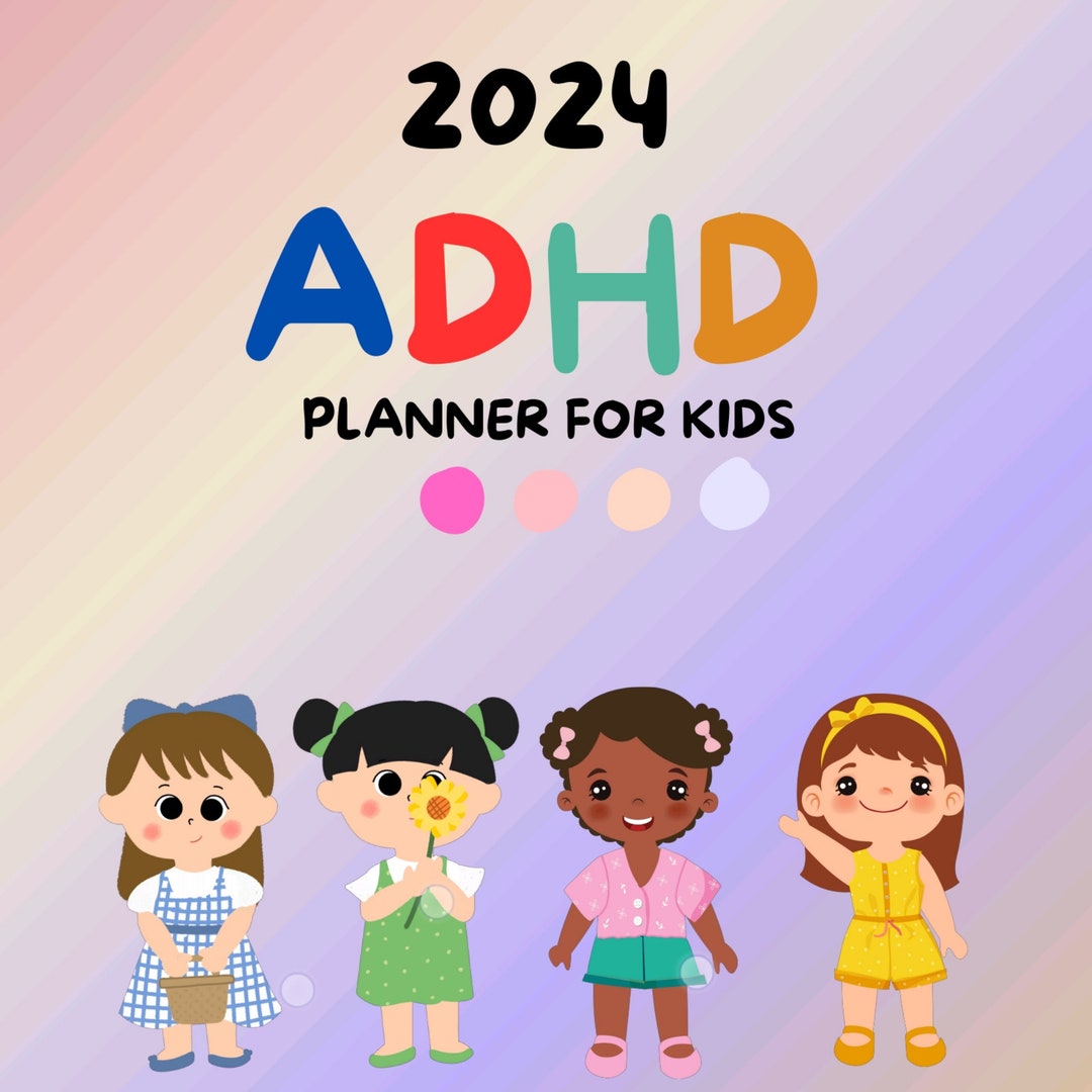 ADHD Planner for Kids Adhd Planner for Kids 2024 Dated - Etsy