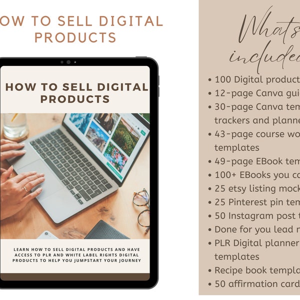 Sell Digital Product Etsy