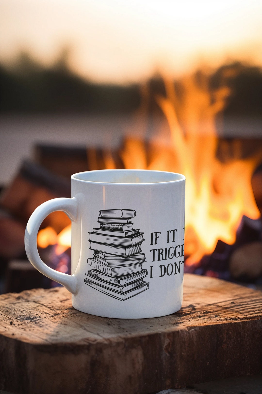 Book Trigger Warnings Dark Romance Mug Spicy Romance Cup Booktok Gift Morally Grey MMC Book