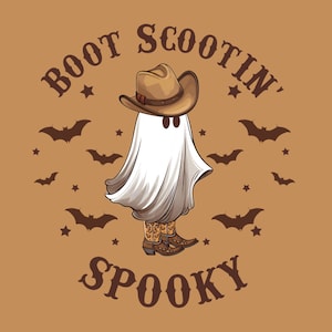 Retro Cowboy Ghost Halloween Wallpaper Western Spooky Phone Background