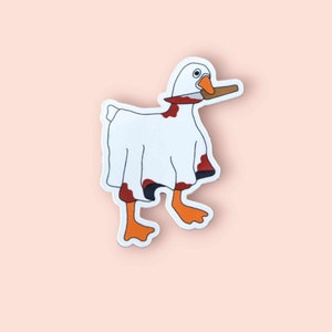 Geistergans Sticker