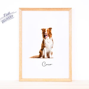 Mini Custom Watercolor Pet Portrait | Dog Portrait from Photo | Portraits from Photo | Custom Tiny Watercolor Painting | Miniature Painting