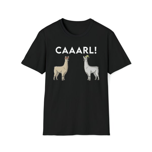 Carl Llamas With Hats Free US Shipping Unisex Softstyle T-Shirt