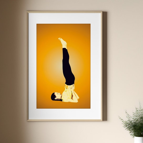 Yoga Studio Art Etsy
