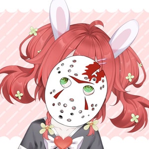Jason Voorhees| Vtuber Asset| 2D| 3D| Mask| Friday the 13th| Horror