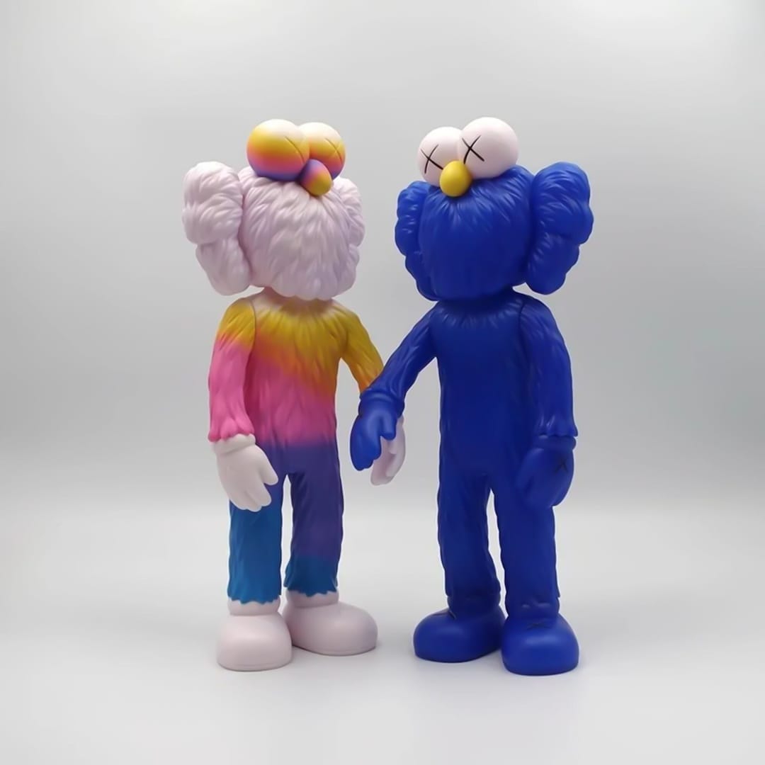 Kaws X Sesame St Edition Hypebeast Decor Ideas, Bearbricks, Kaw Figures, Stockx Figures, Sneaker Room Decor, Bape Figure - Etsy