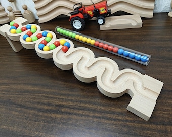Marble Run Kancha Marble Game Marble Run Track Kancha 3d Wood