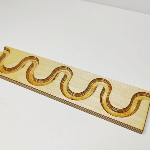 Laser Cut Marble Run Etsy