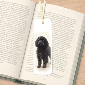 Black Cockapoo Bookmark Dog Lover Gift for Readers Book Mark