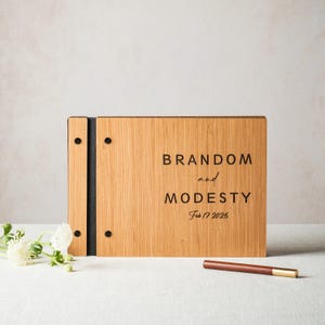 Custom Wedding Guest Book,  Polaroid Photo Album, Engagement and Anniversary Scrapbook, Wedding Keepsake, Wedding Reception Book