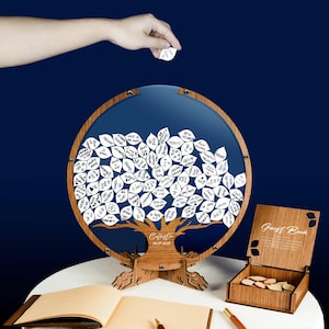 Alternativa al libro degli ospiti per matrimoni, libro degli ospiti in legno per matrimoni, decorazioni personalizzate per matrimoni, perfetto per foto e messaggi sinceri, cabina fotografica,