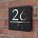 see more listings in the Address signs section