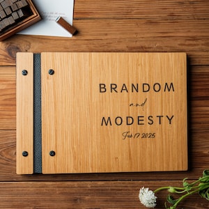 Elegant Wedding Guest Book Instant Photo Booth Album for Wedding