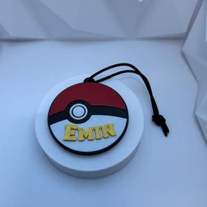 Pendentif Pokemon Pokeball pendentif sac à dos pendentif cartable pour sac d'école de rentrée