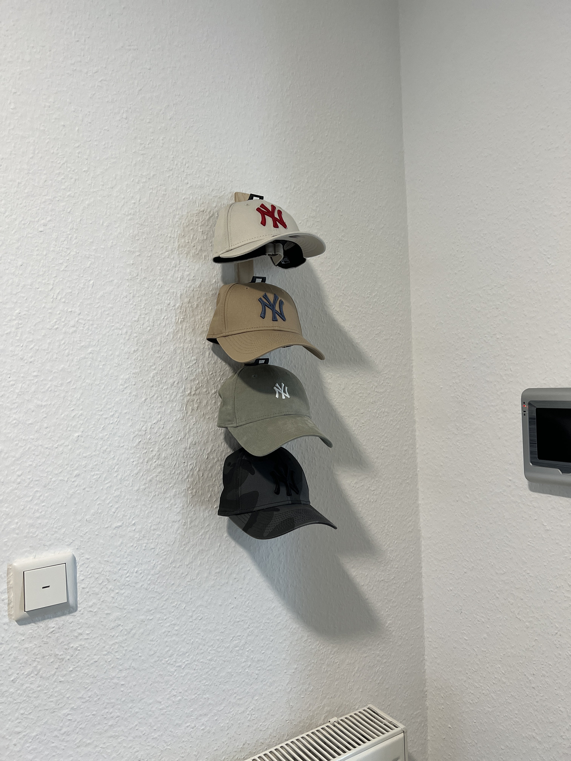 Baseball Hat Holder, Hat Display, 24 Hats, Digital File, Crv Eps Dxf Ai Svg  Pdf Files, File for Cnc Machine 