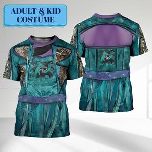 Villain Women Shirt, Villain Costume Cosplay 3D T-Shirt, Halloween Costume For Family Group T Shirt, Running Costume Shirt For Women