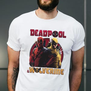 Deadpool and Wolverine Tshirt, Trending Deadpool 3 Movie Shirt, Deadpool Shirt, Wolverine Shirt, Superhero Shirt Disney For Men Women Family