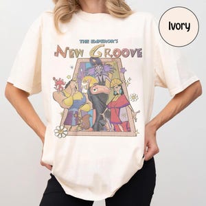 Retro Disney The Emperors New Groove Comfort T-Shirt, The Emperors Homage Movie Shirt, Disney Kronk And Yzma Boyfriend Girlfriend Gift